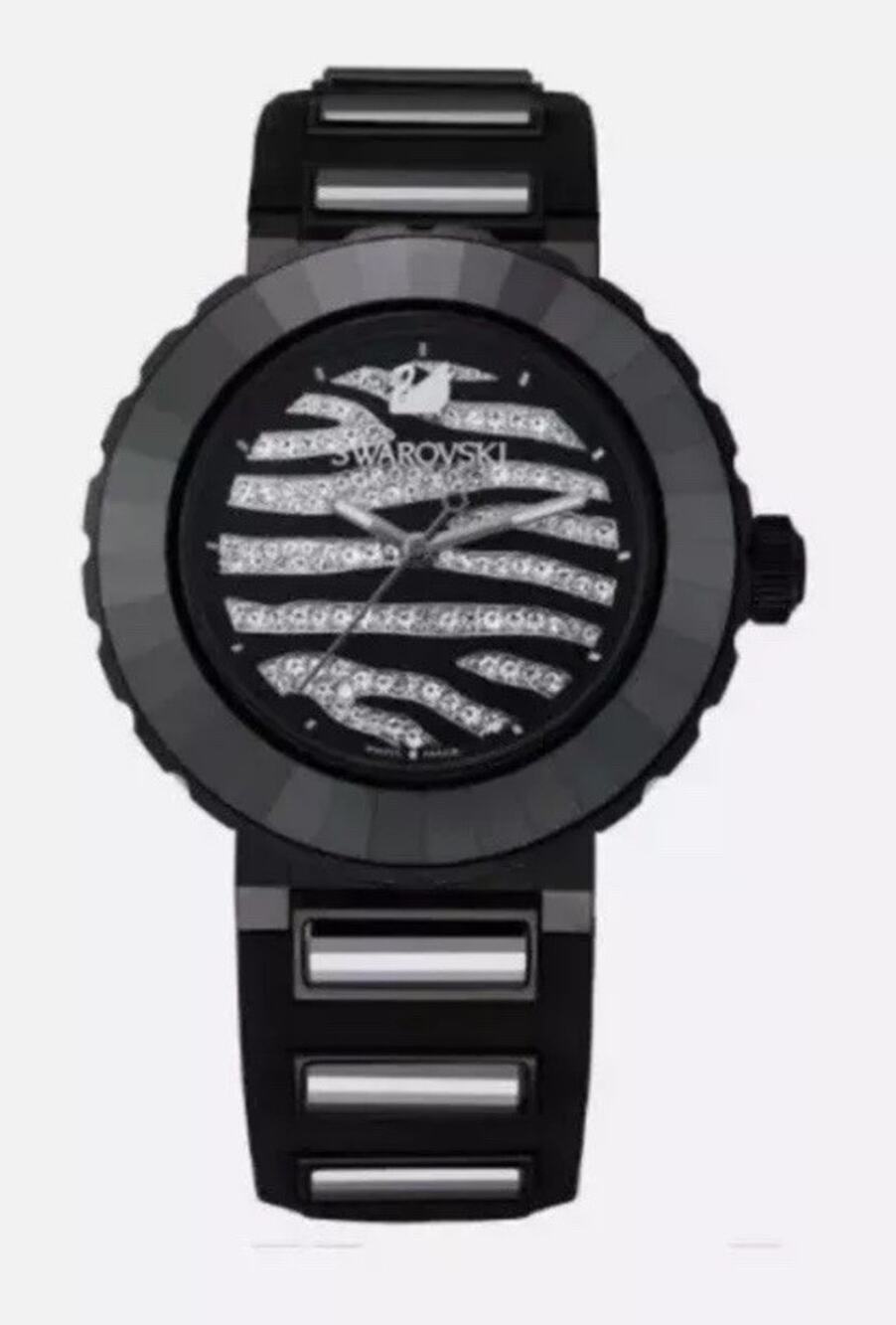 Swarovski Octea Sport Zebra Watch NEW